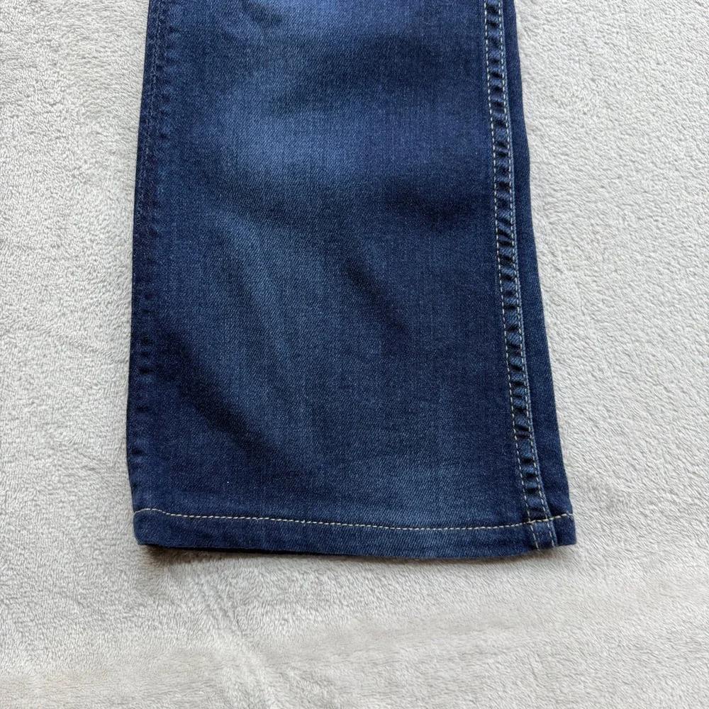 Hudson Flare Jeans Womens 26 Dark Wash Low Rise Y2K Retro Boho Flap Pocket Denim